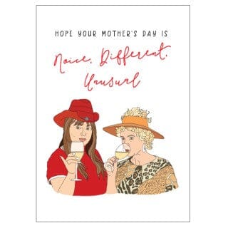 Kath & Kim Mother's Day Greeting Card Candlebark Creations