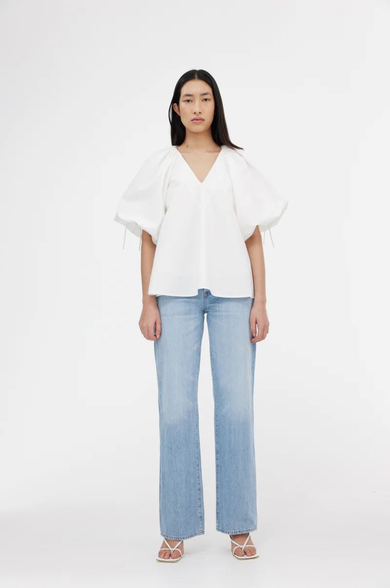 Kinney Miya Blouse - Ivory Kinney