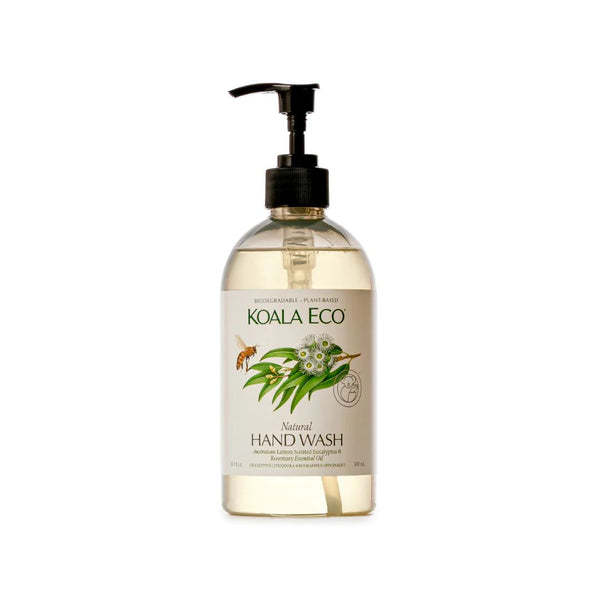 Koala Eco Natural Hand Wash - Lemon Scented Eucalyptus & Rosemary Essential Oil Koala Eco