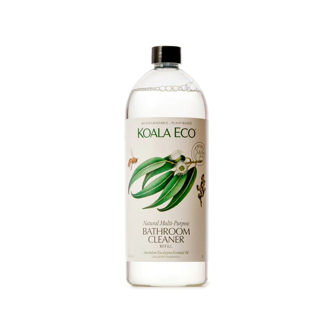 Koala Eco Natural Multi-Purpose Bathroom Cleaner Refill - Australian Eucalyptus Essential Oil Koala Eco