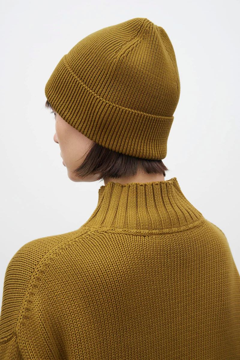 Kowtow Beanie - Chartreuse Kowtow