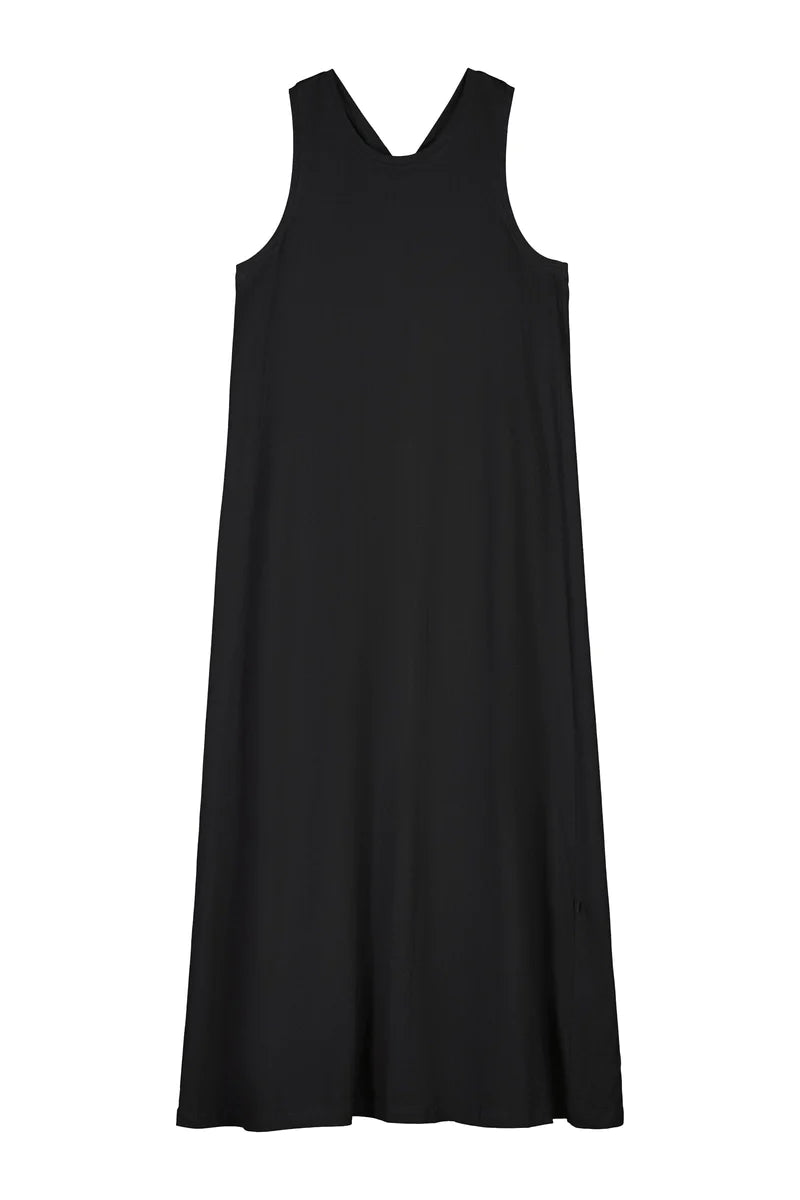 Kowtow Cross Back Dress - Black Kowtow