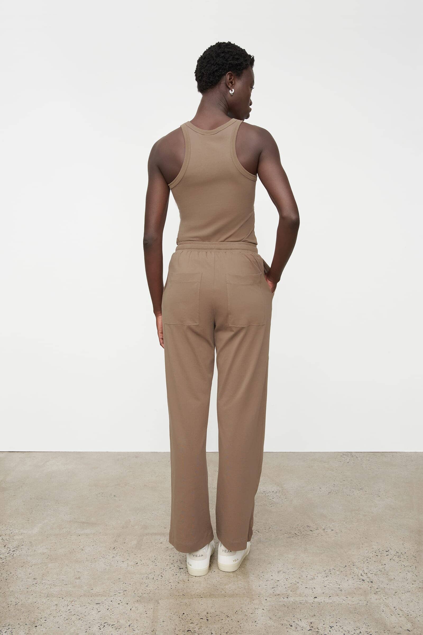 Kowtow Drawcord Pants - Taupe Kowtow