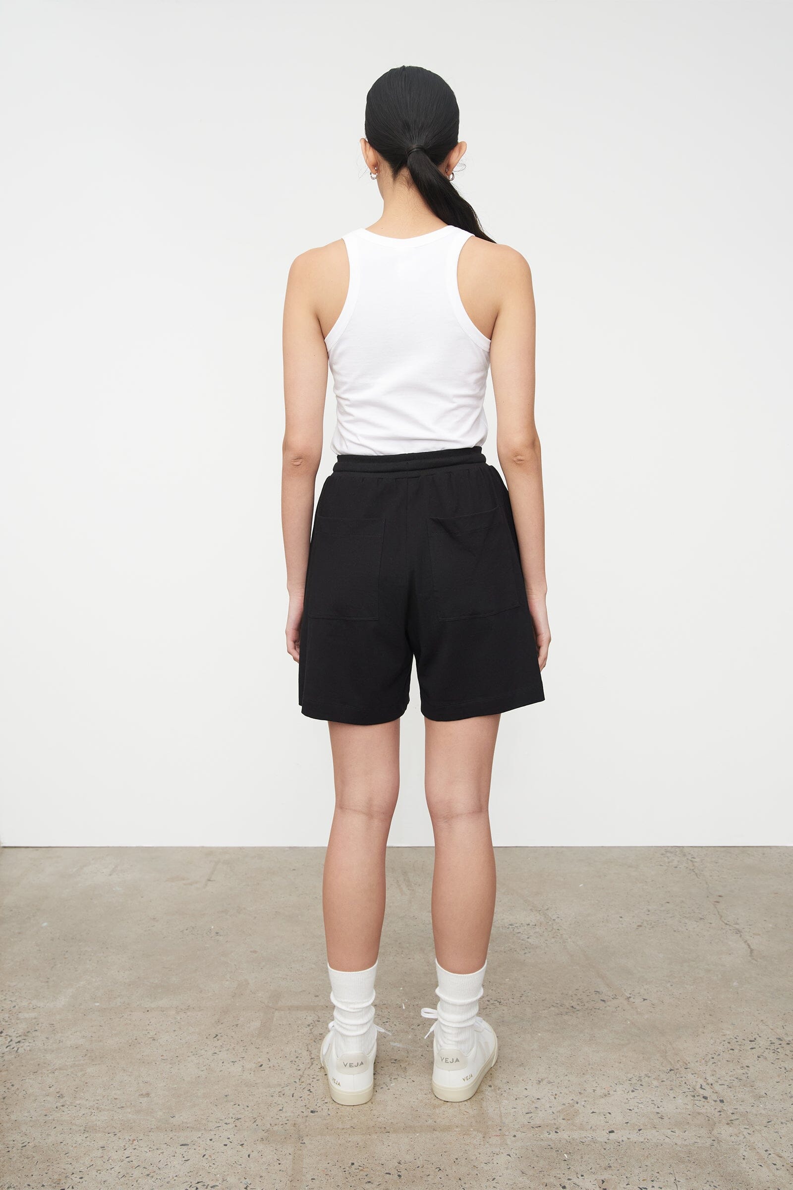 Kowtow Drawcord Shorts - Black Kowtow