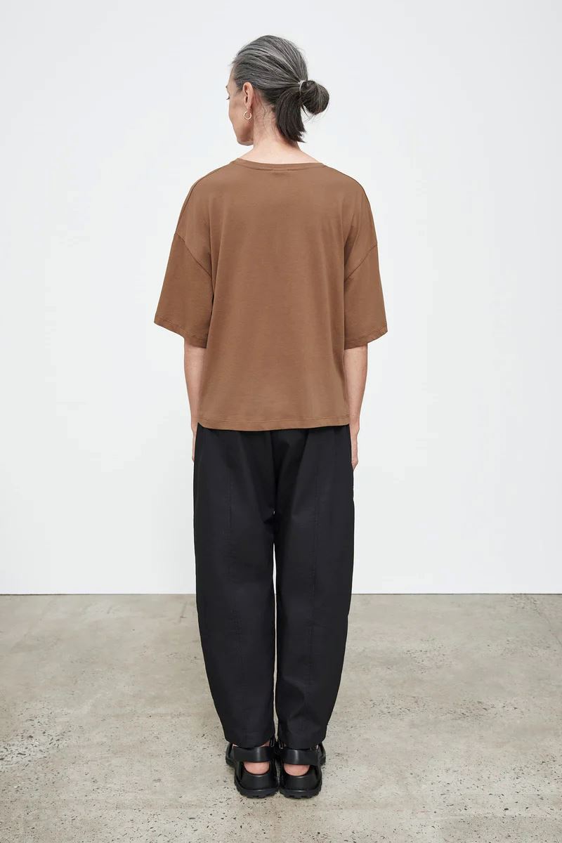 Kowtow Light Boxy Tee - Earth Kowtow