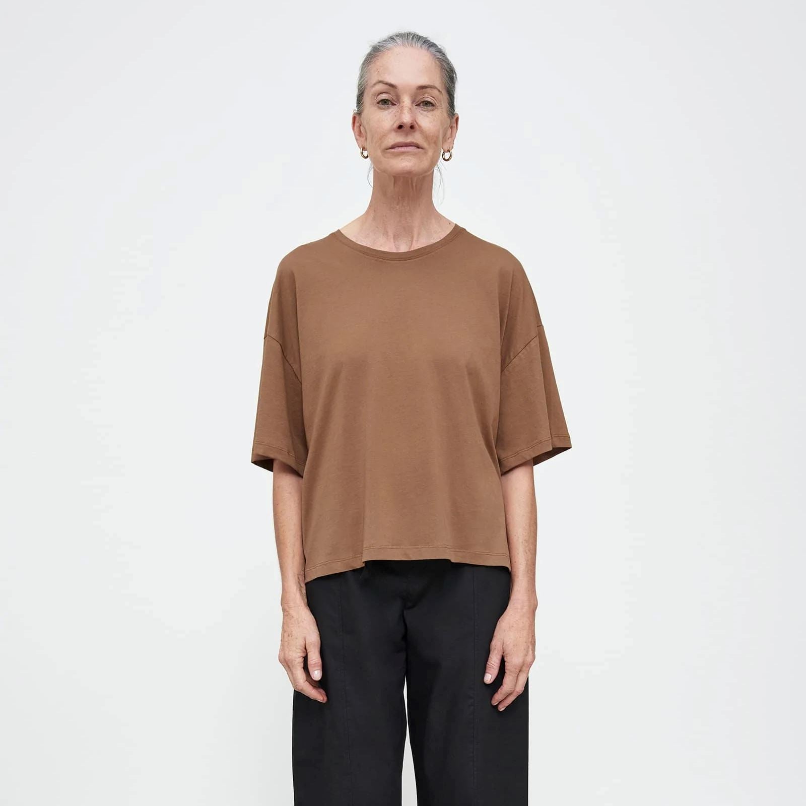 Kowtow Light Boxy Tee - Earth Kowtow