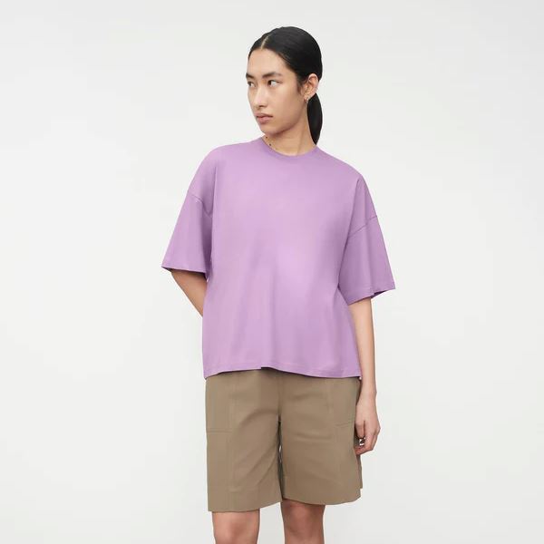 Kowtow Oversized Boxy Tee - Lavender Kowtow