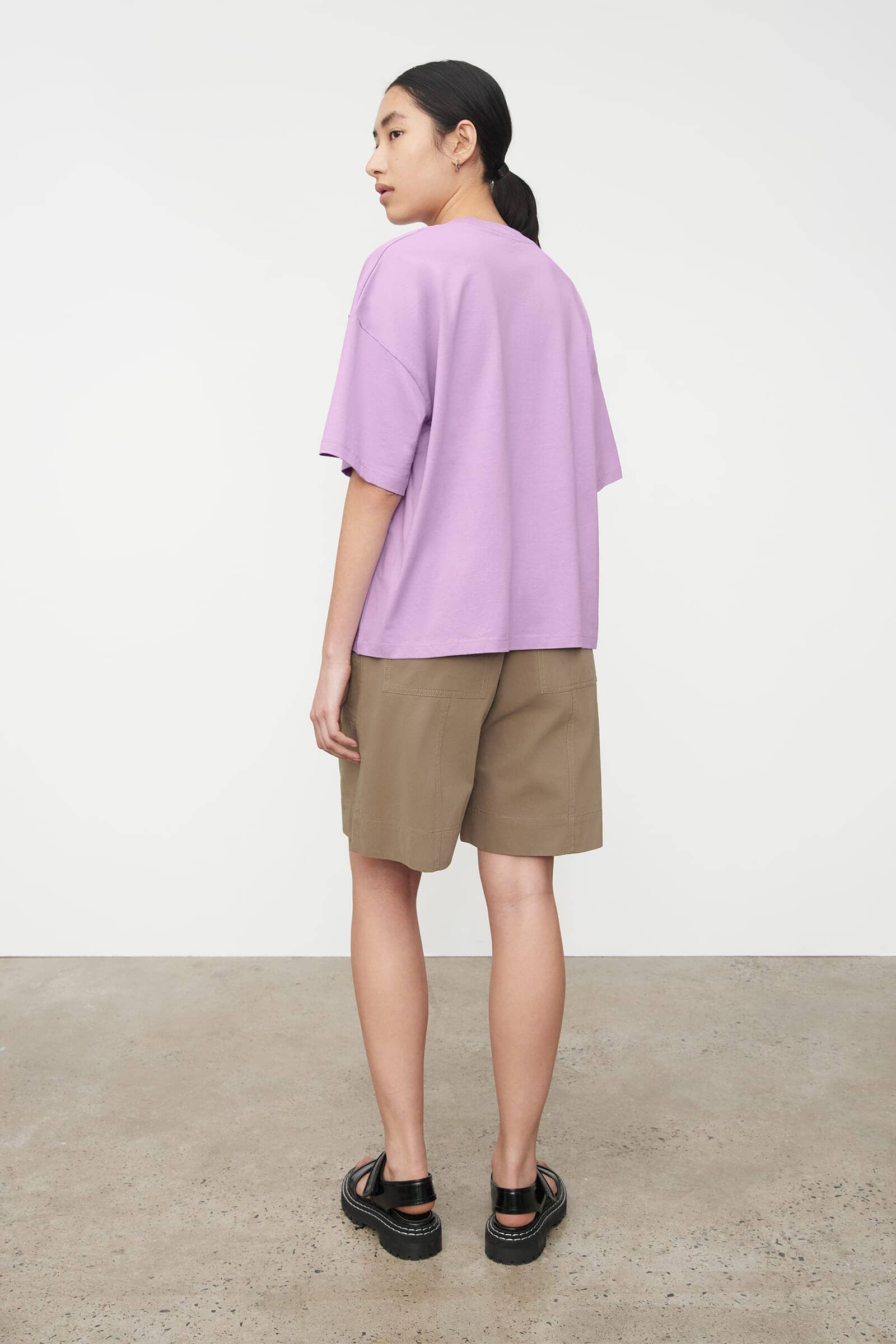 Kowtow Oversized Boxy Tee - Lavender Kowtow