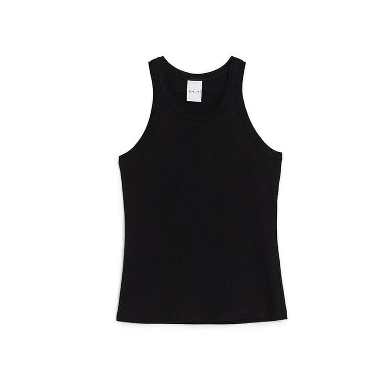 Kowtow Racer Back Singlet - Black Kowtow