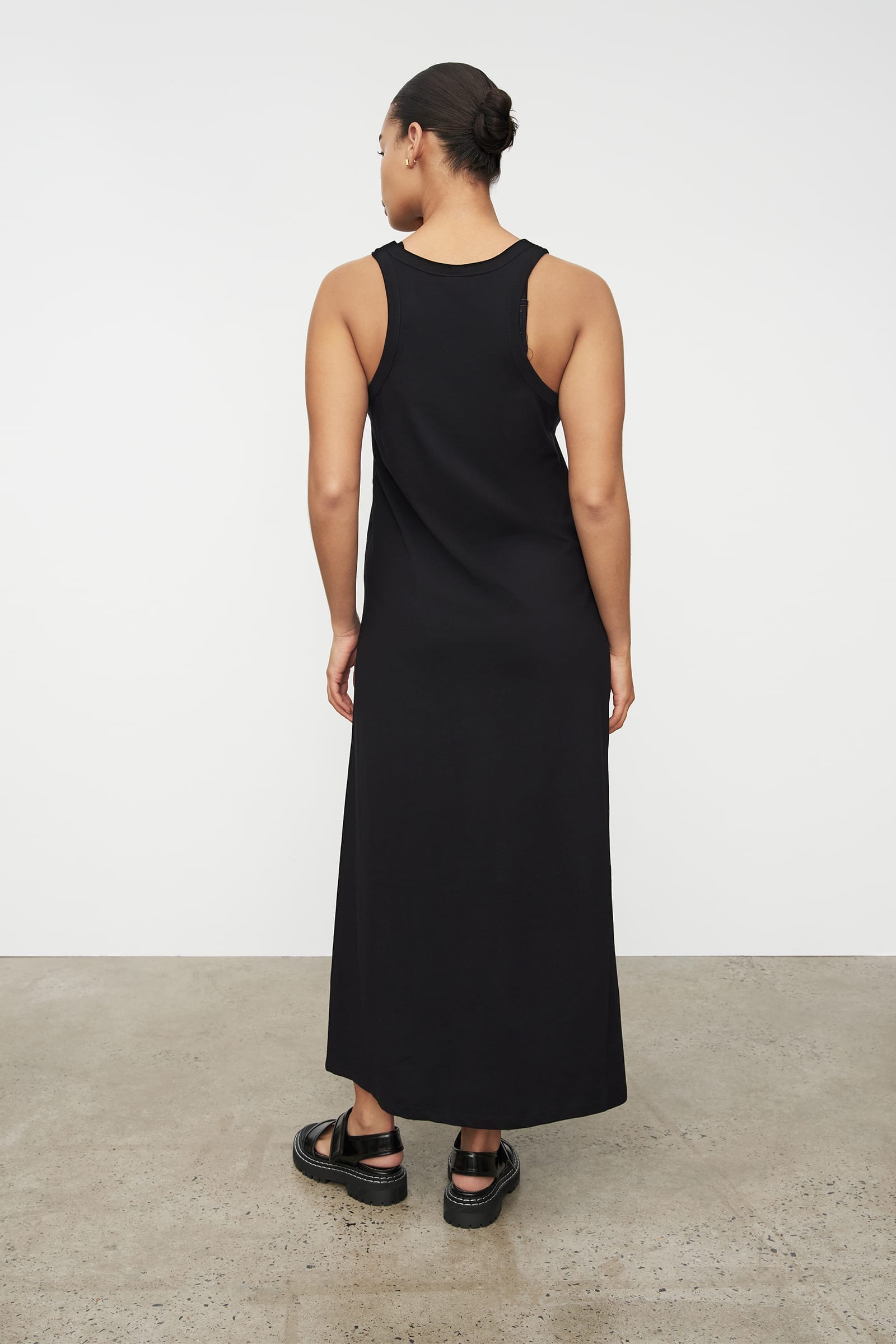 Kowtow Racerback Dress - Black Kowtow