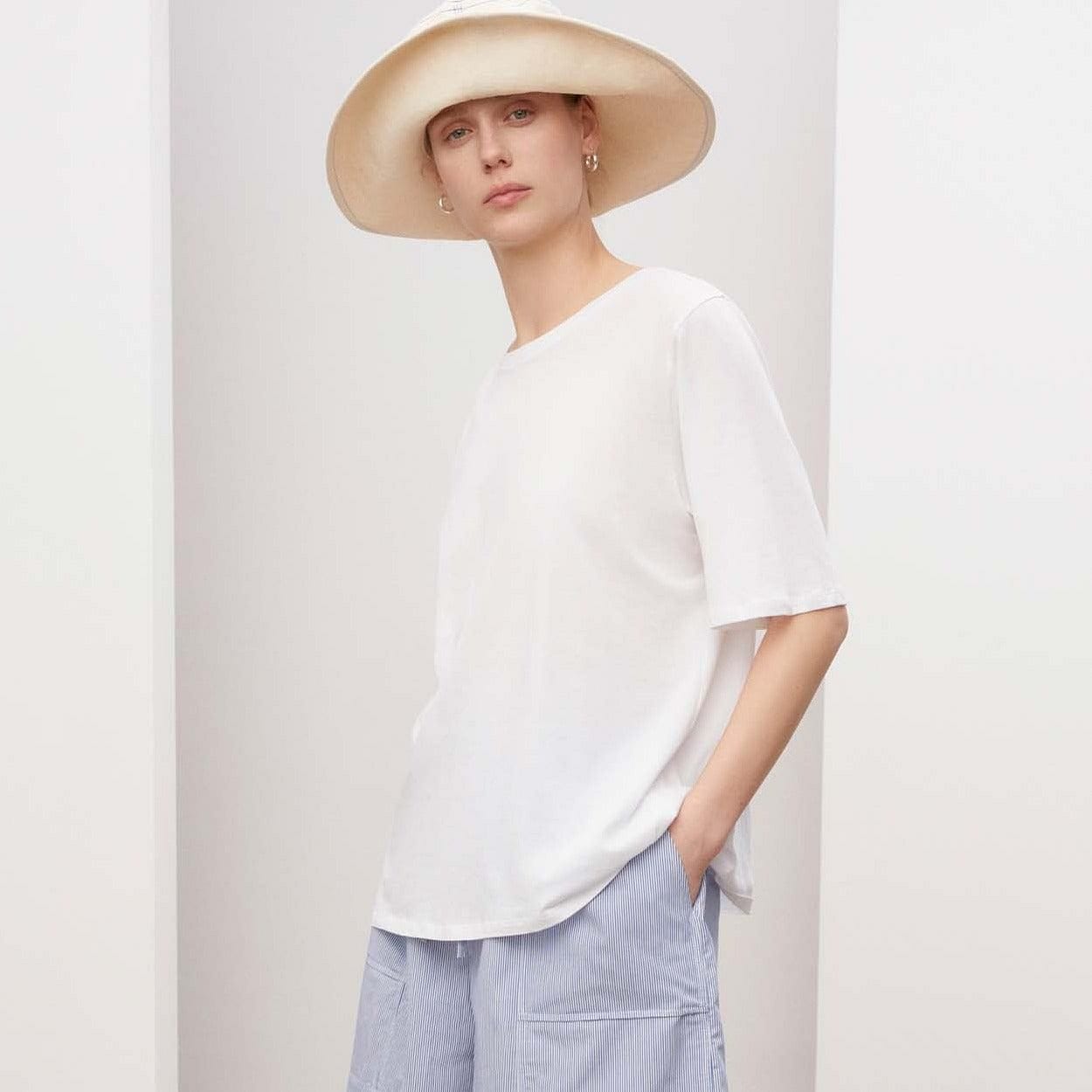 Kowtow Relaxed Tee - White Kowtow