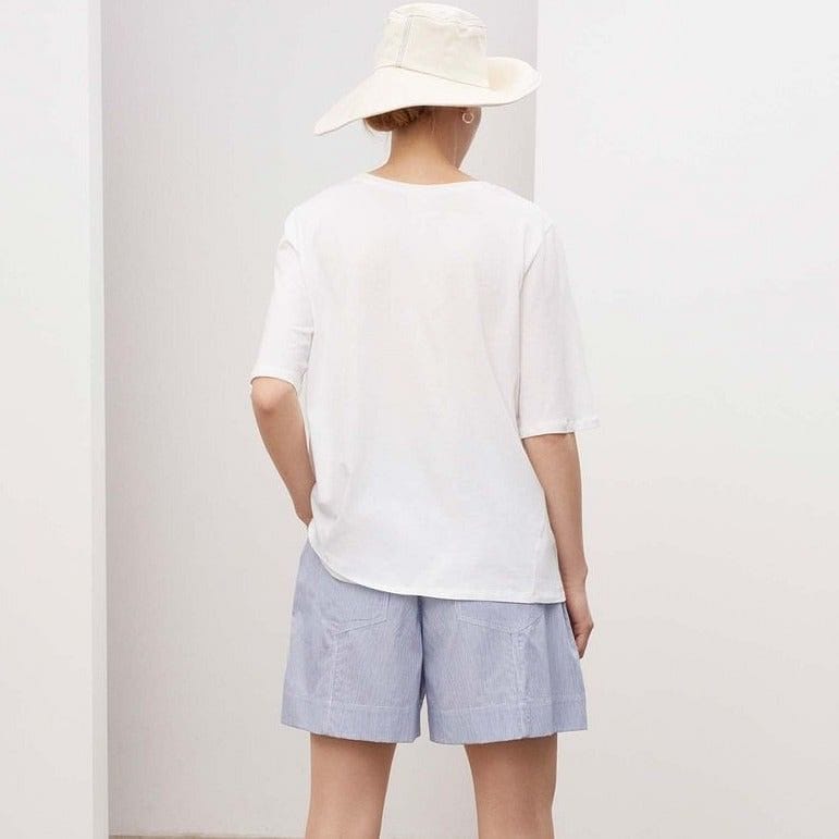 Kowtow Relaxed Tee - White Kowtow