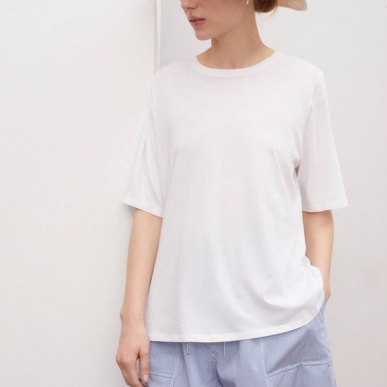 Kowtow Relaxed Tee - White Kowtow