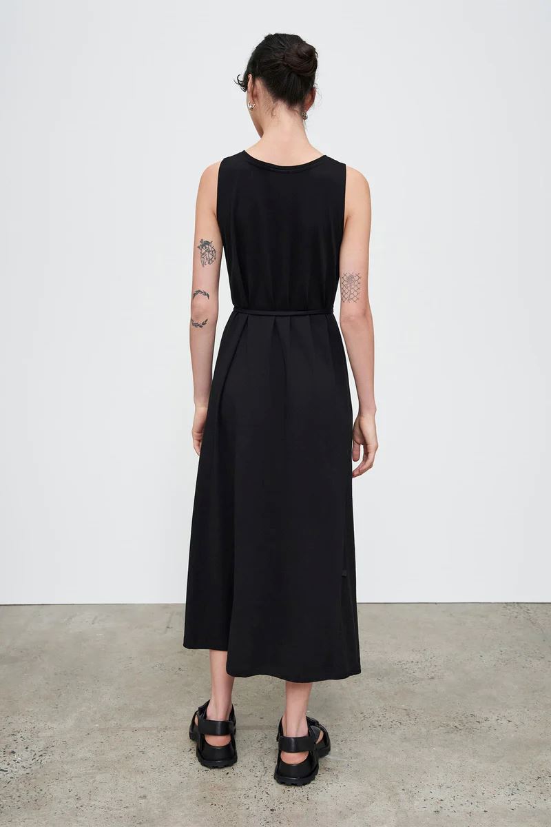 Kowtow Tank Swing Dress - Black Kowtow