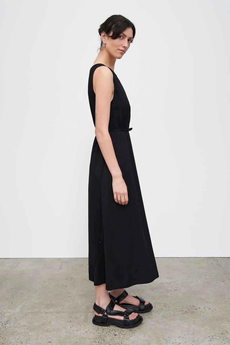 Kowtow Tank Swing Dress - Black Kowtow