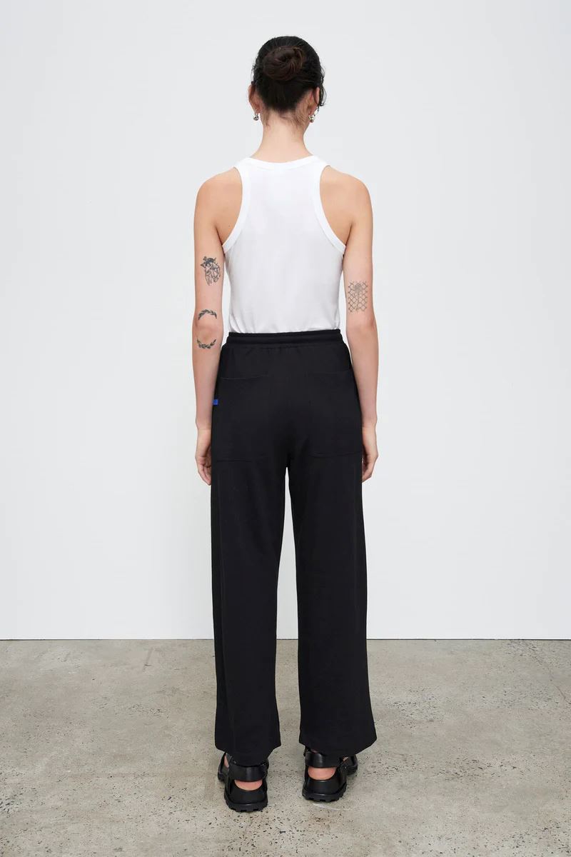 Kowtow Wide Leg Pant - Black Kowtow