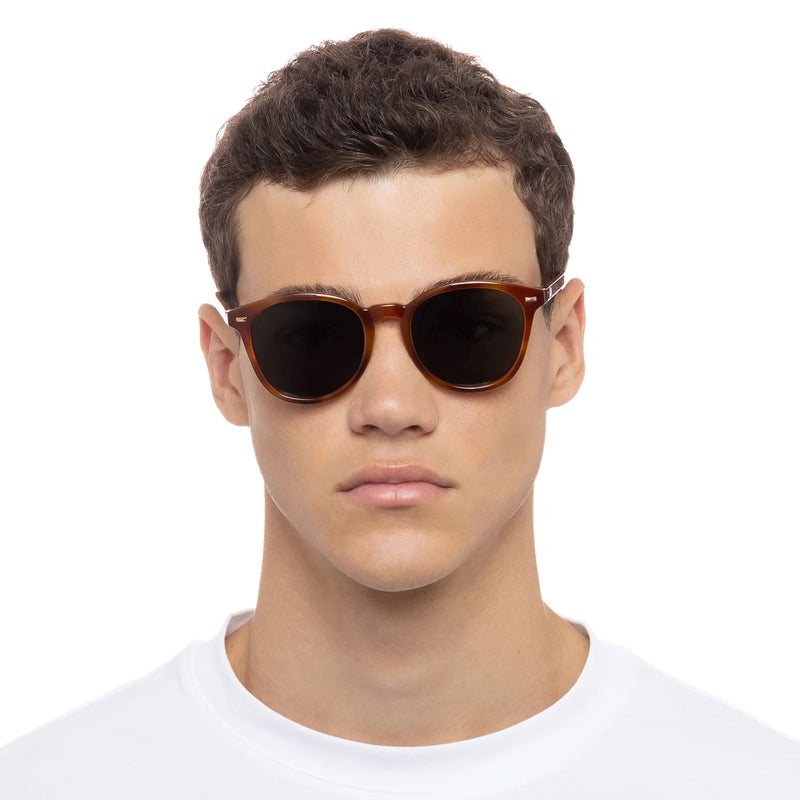 Le Specs Bandwagon Unisex Sunglasses - Vintage Tort Le Specs