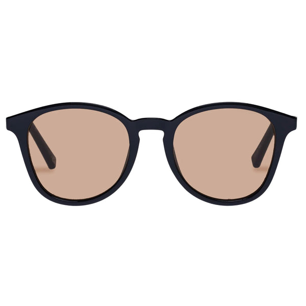 Le Specs Contraband Unisex Sunglasses - Shiny Black Le Specs