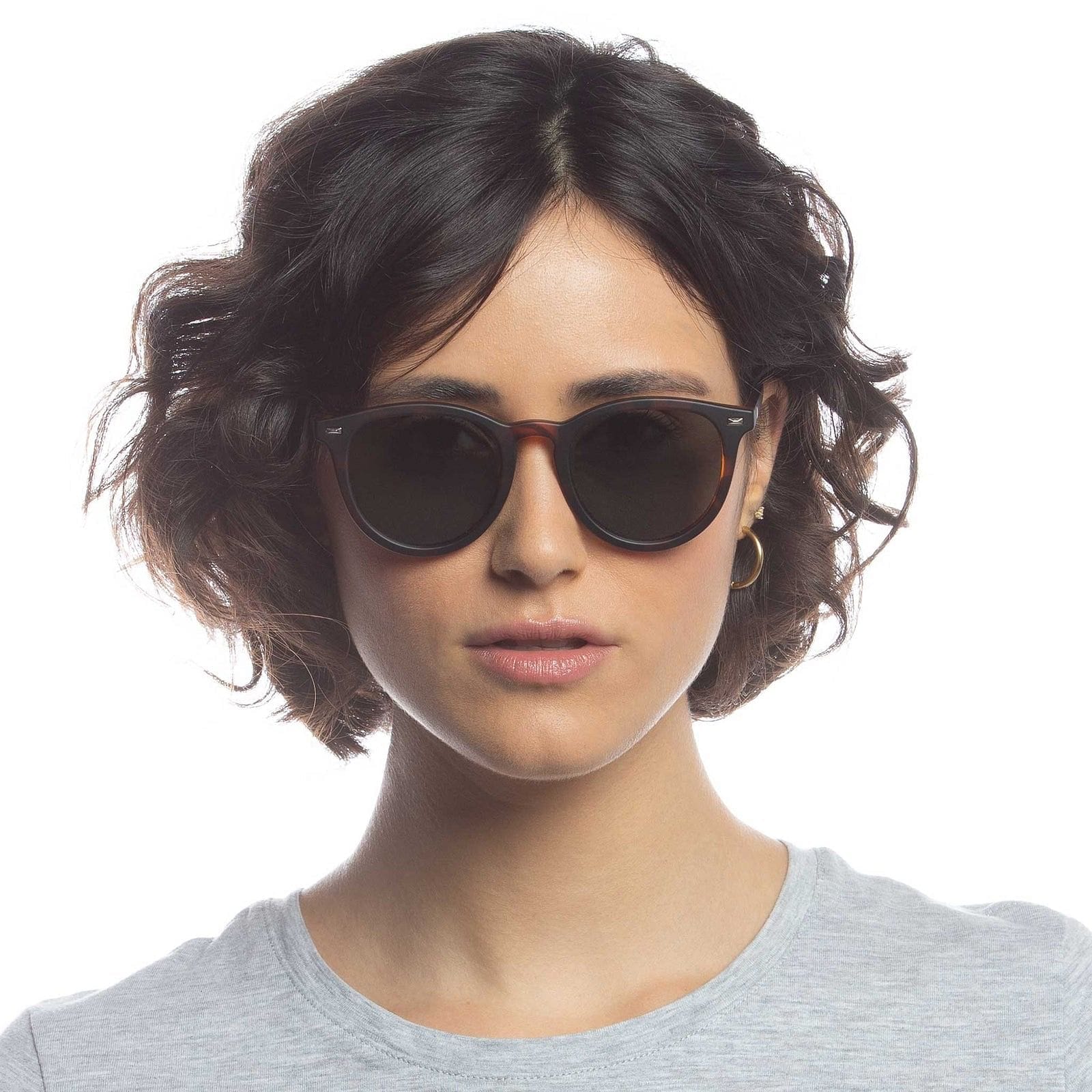 Le Specs Unisex Fire Starter Polarised Sunglasses - Matte Tort Le Specs