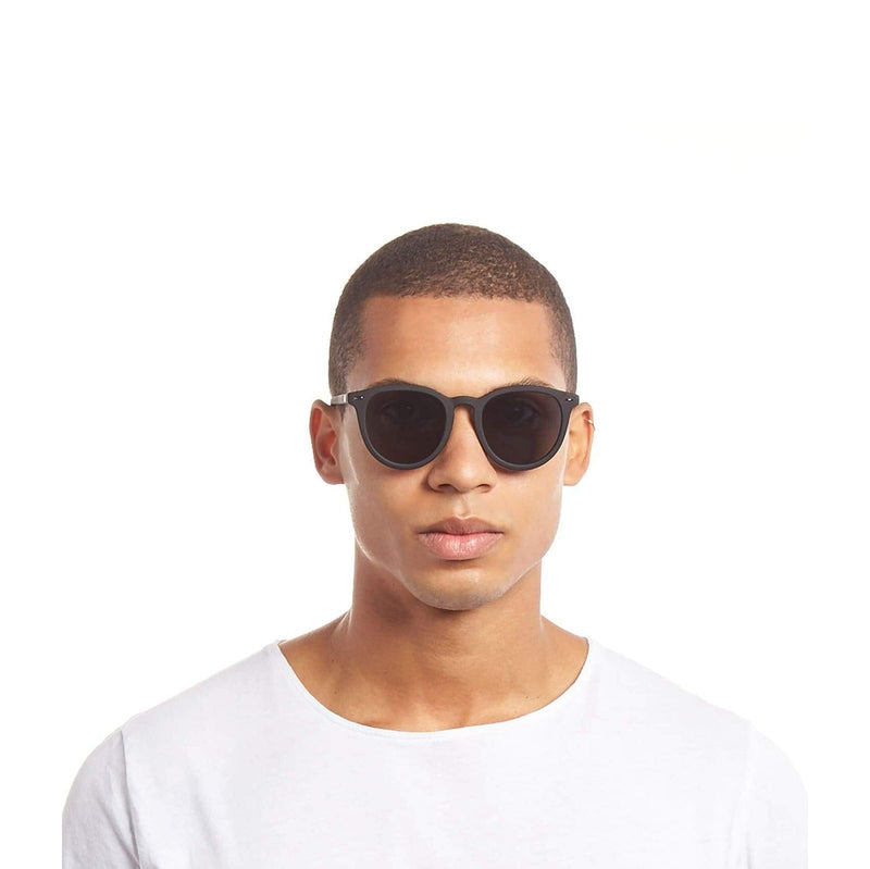 Le Specs Unisex Fire Starter Polarized Sunglasses - Black Rubber Le Specs