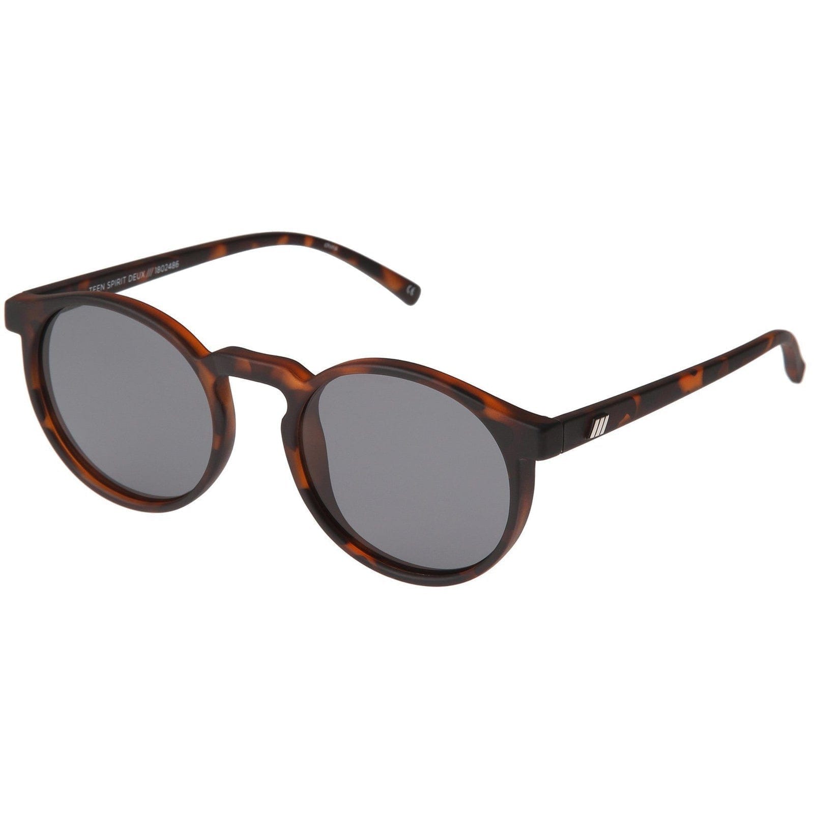 Le Specs Unisex Teen Spirit Deux Polarised Sunglasses - Matte Tort Le Specs