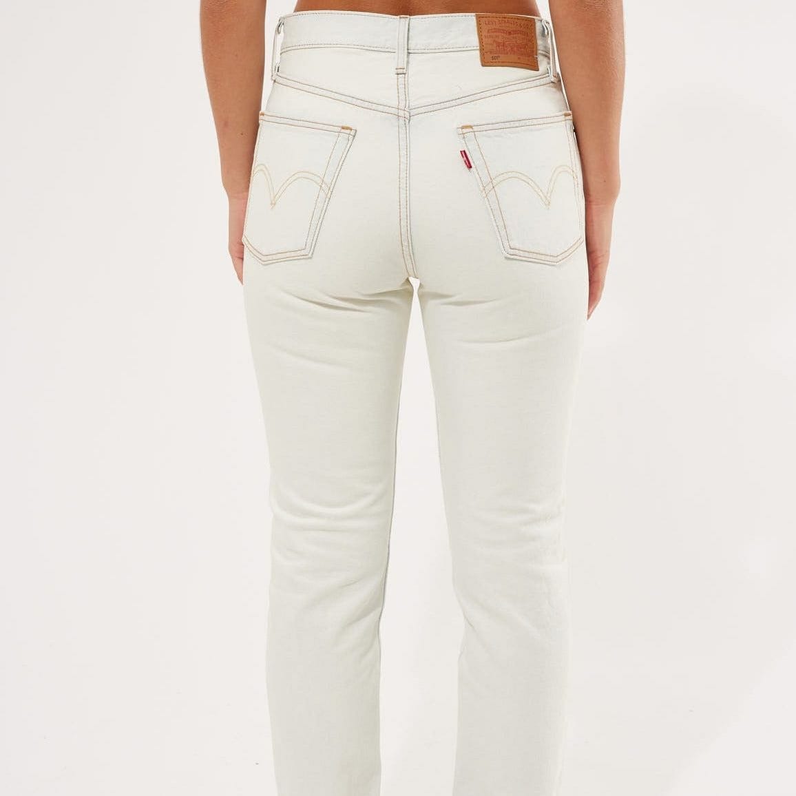 Levi's 501 Original Cropped Jeans - Glacier Bay Levi's