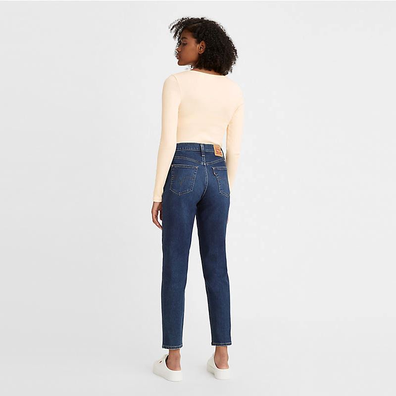 Levi's High Waisted Mom Jeans - Winter Cloud Levi's