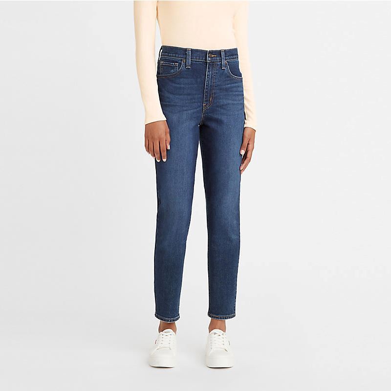 Levi's High Waisted Mom Jeans - Winter Cloud Levi's