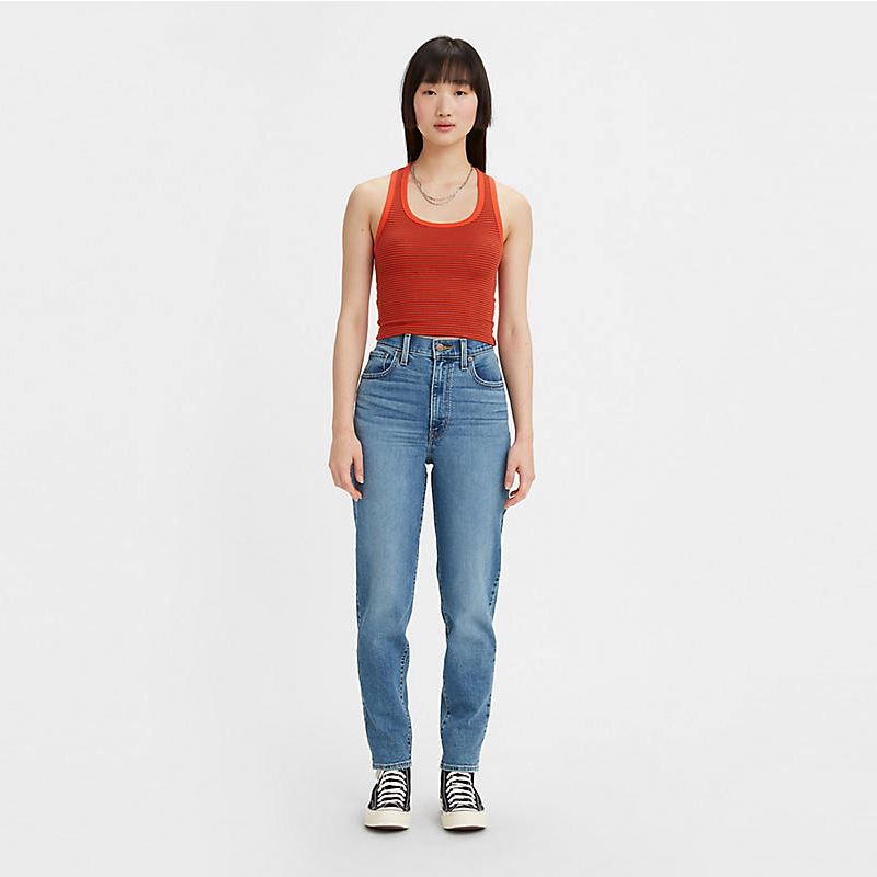 Levi's High Waisted Mom Jeans - Winter That's Her Levi's