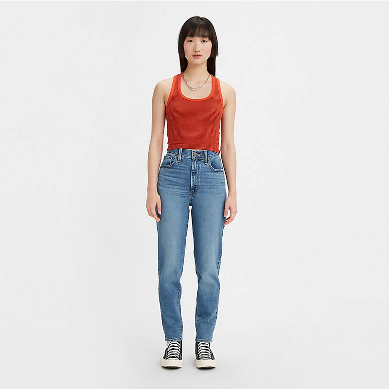 Levi's High Waisted Mom Jeans - Winter That's – Eclectic House