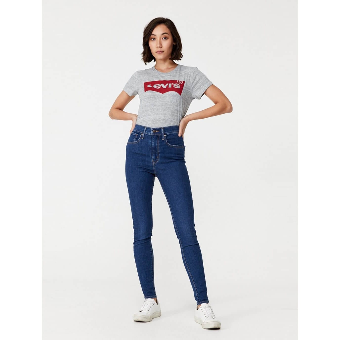 Levi's Mile High Super Skinny Jeans - Toronto Tears Levi's