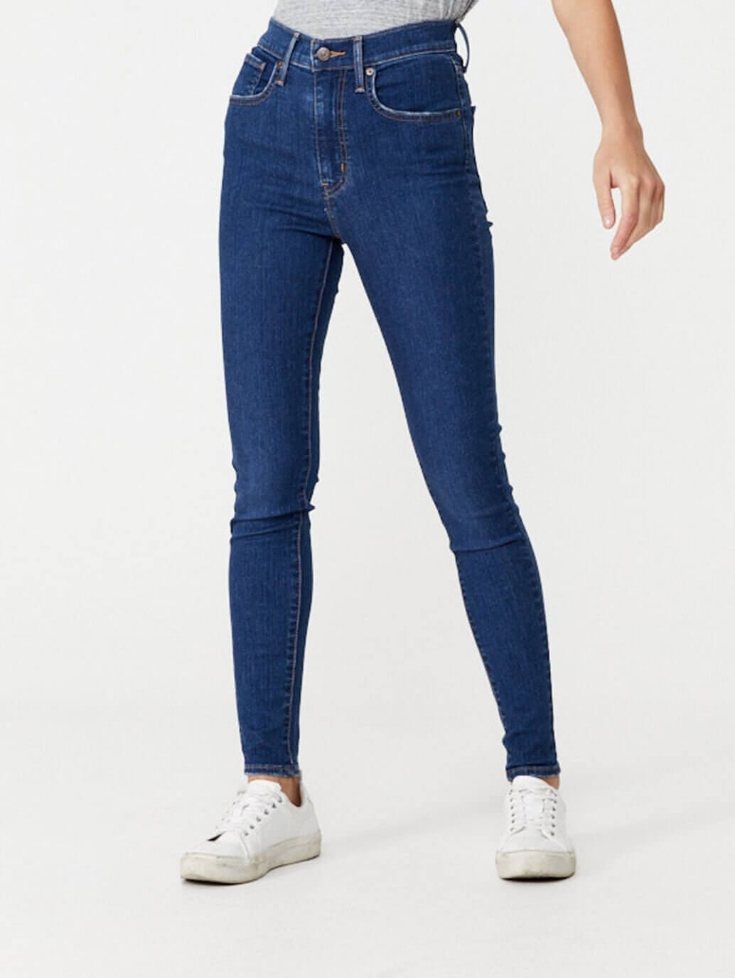 Levi's Mile High Super Skinny Jeans - Toronto Tears Levi's