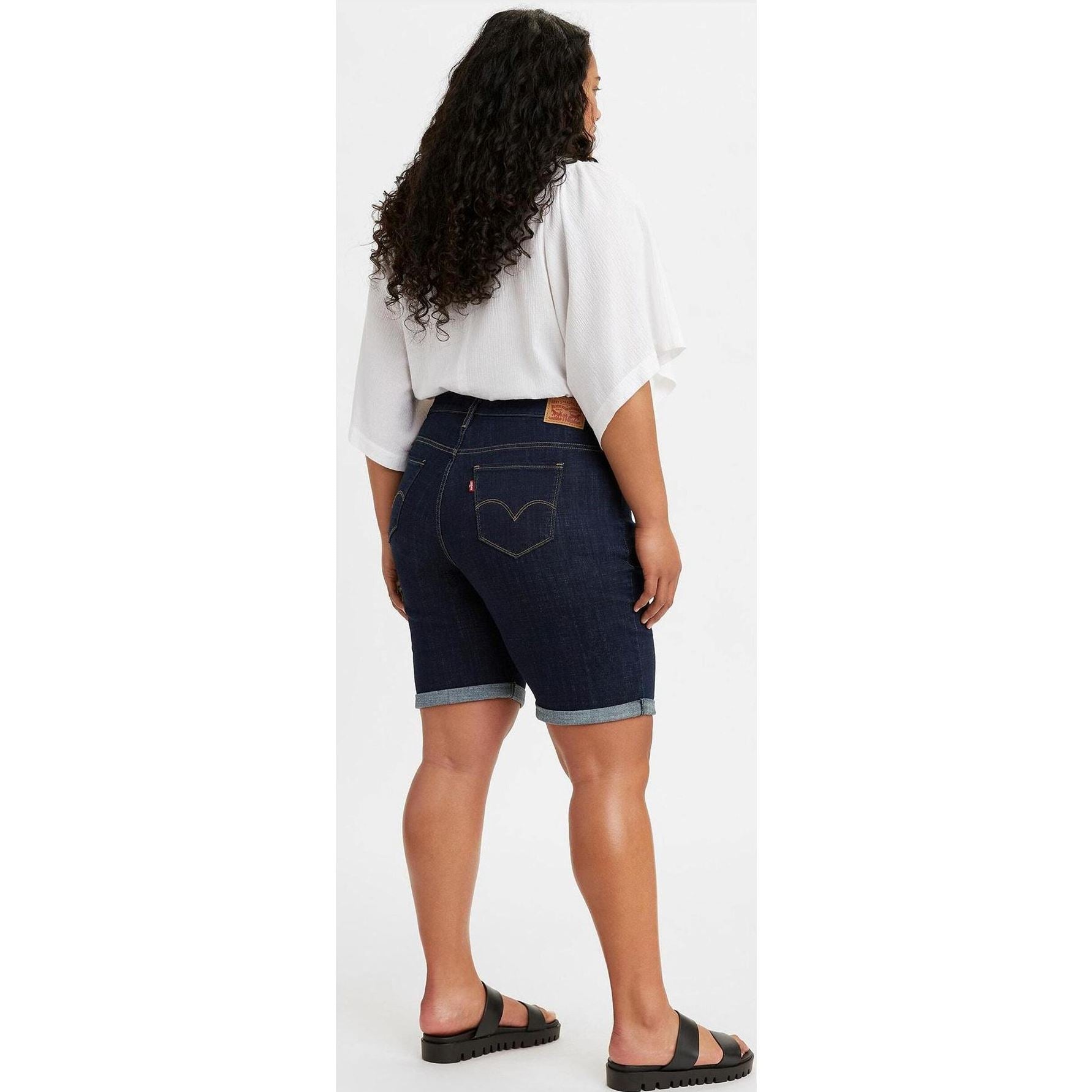 Levi's Plus Size Classic Bermuda Short - Lapis Royal Rinse Levi's