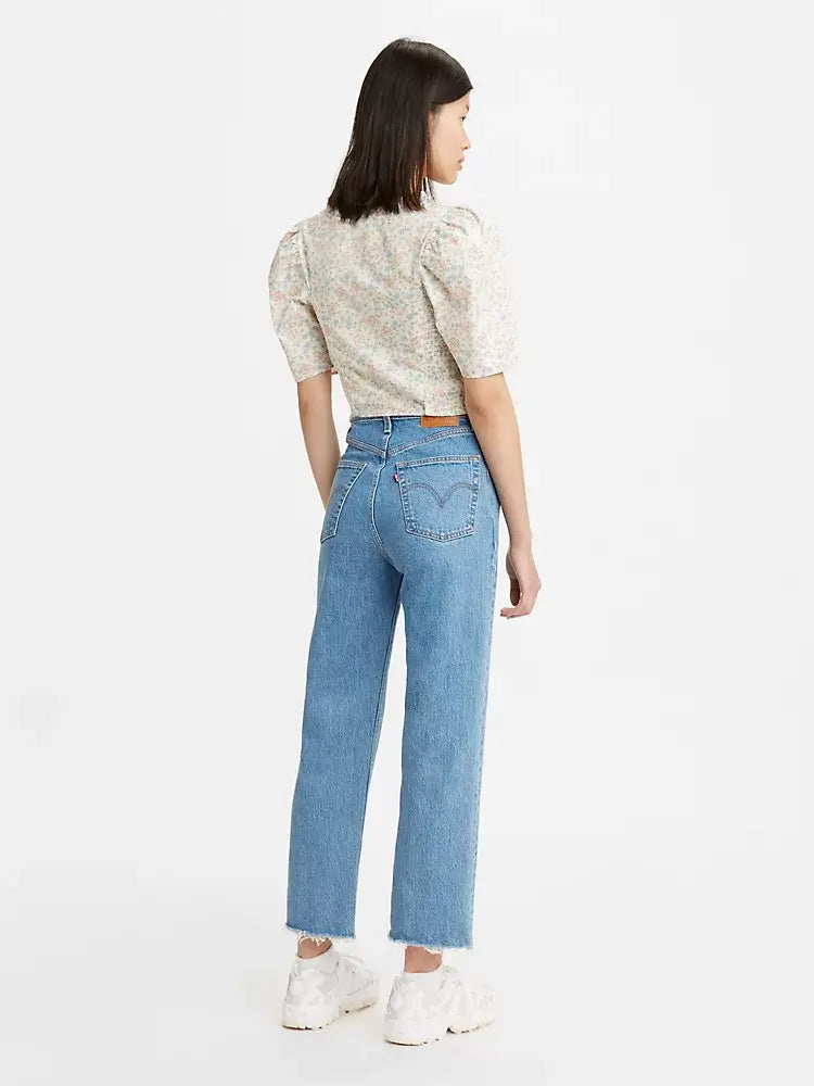 Levi's Ribcage Straight Ankle Jeans - Jazz Wave Levi's