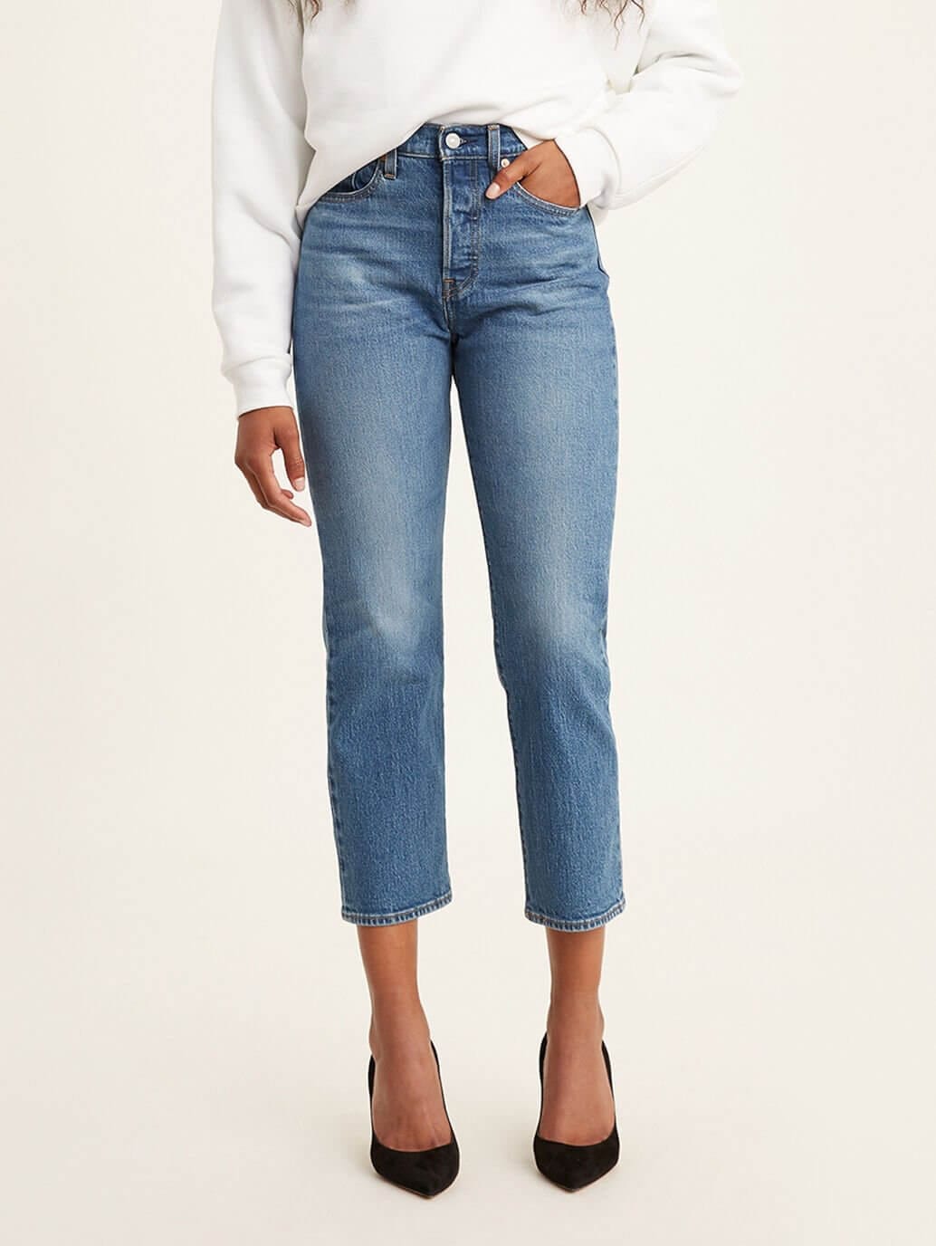 Levi's Wedgie Straight Jeans - Jazz Jive Sound Levi's