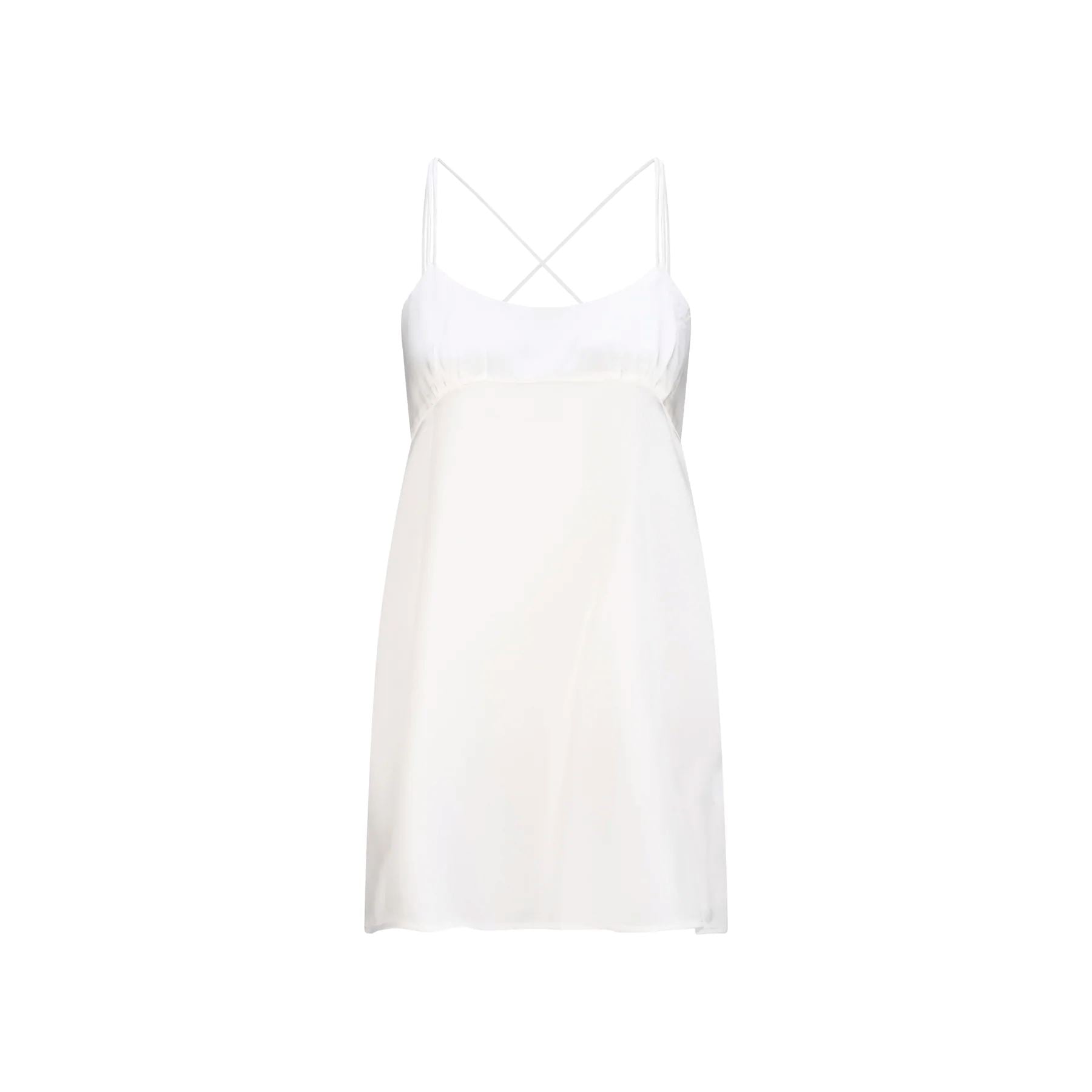 Lilly Pilly Ella Silk Slip Dress - Ivory Lilly Pilly Collection