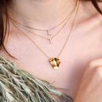 Linda Tahija Letter Necklace Linda Tahija