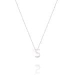 Linda Tahija Letter Necklace S Sterling Silver Linda Tahija