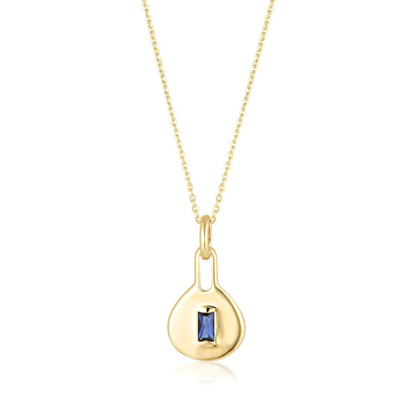 Linda Tahija Muse Sapphire Necklace - Gold Linda Tahija