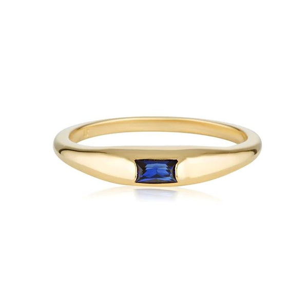 Linda Tahija Muse Sapphire Ring - Gold Linda Tahija