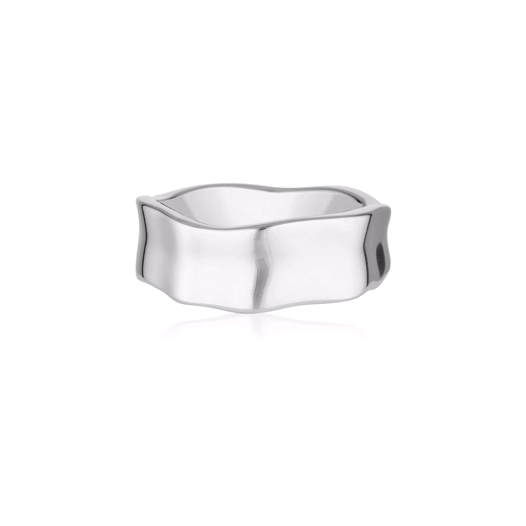 Linda Tahija Organica Wide Ring - Silver Linda Tahija