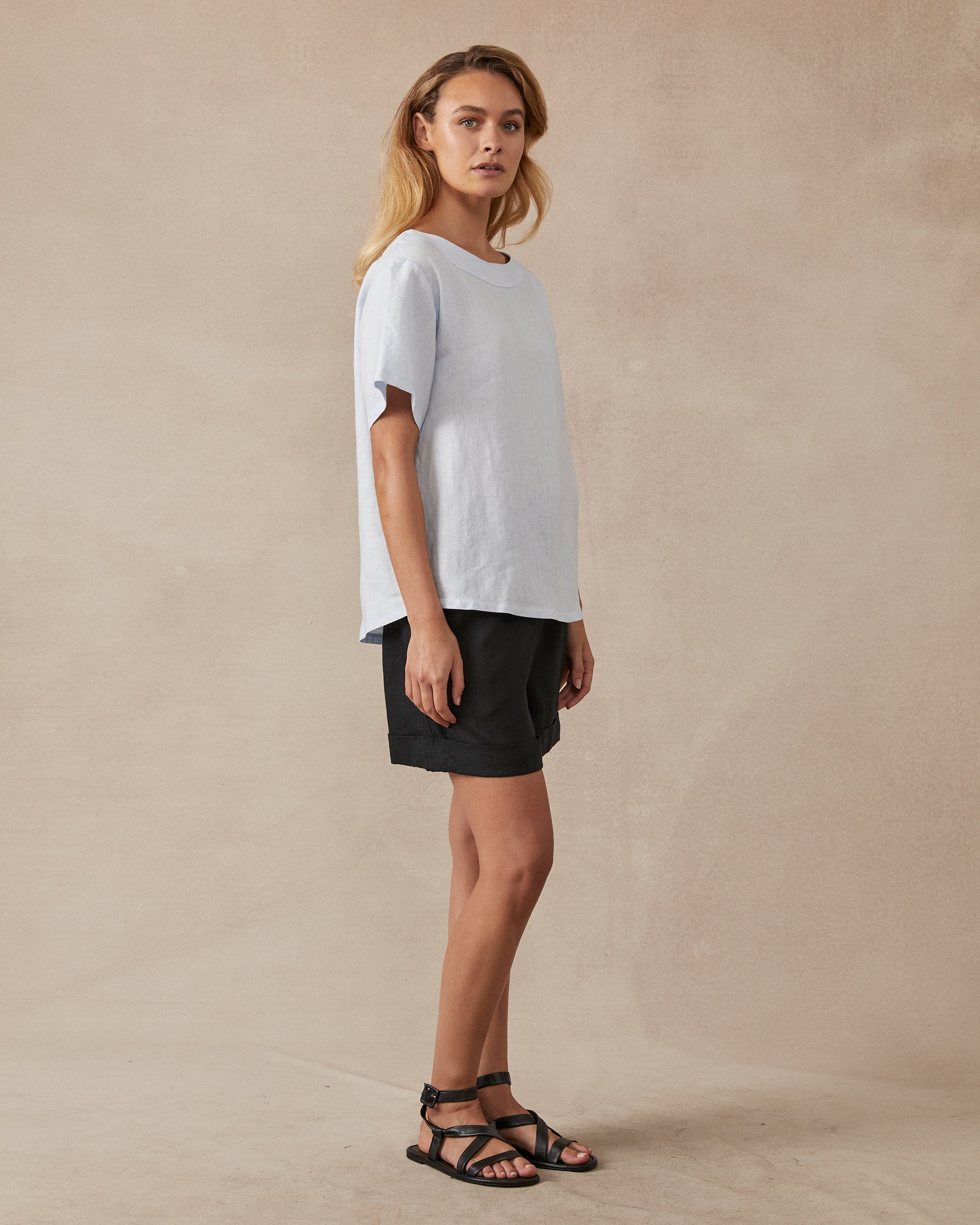 Maggie The Label Basic Tee - Light Blue Maggie The Label