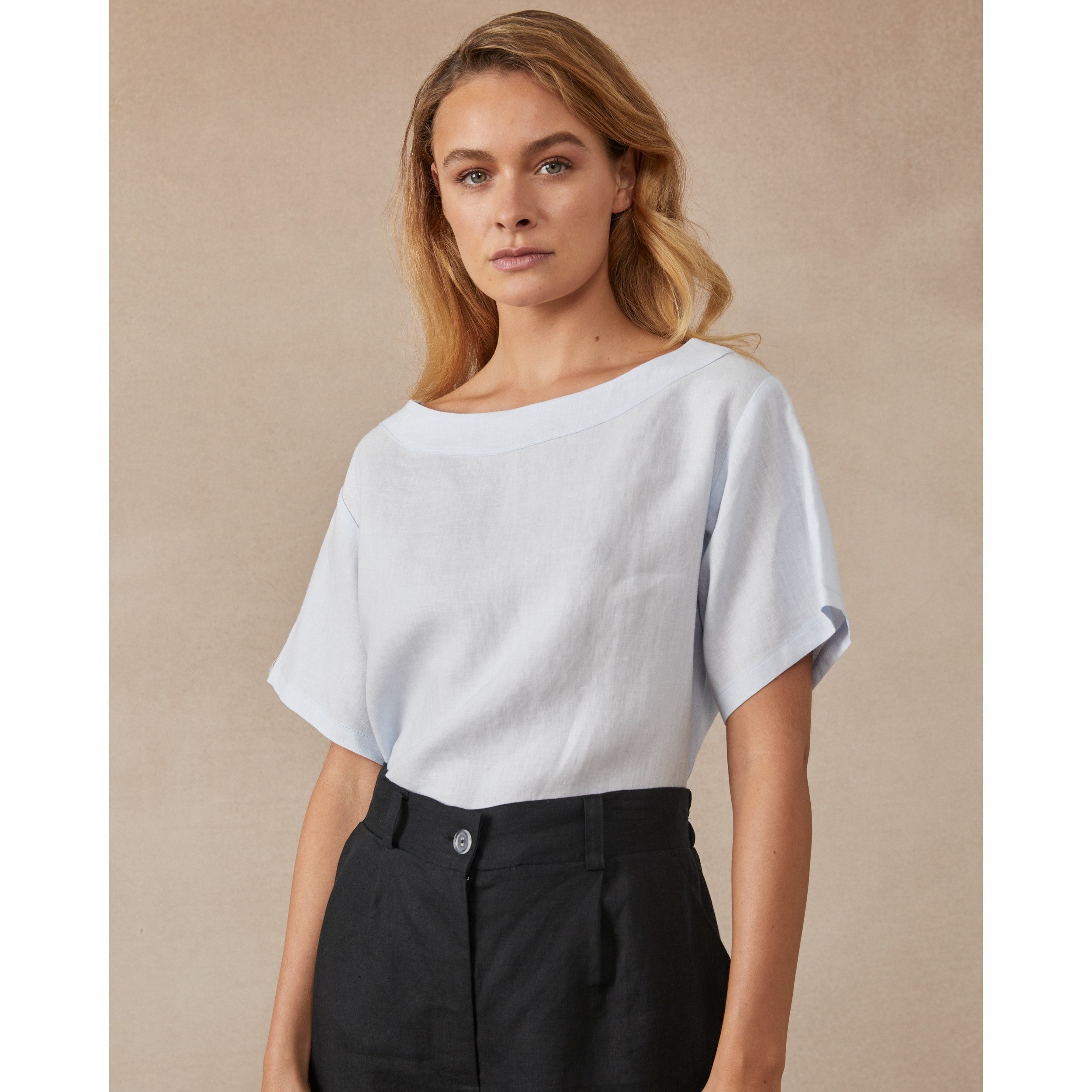 Maggie The Label Basic Tee - Light Blue Maggie The Label