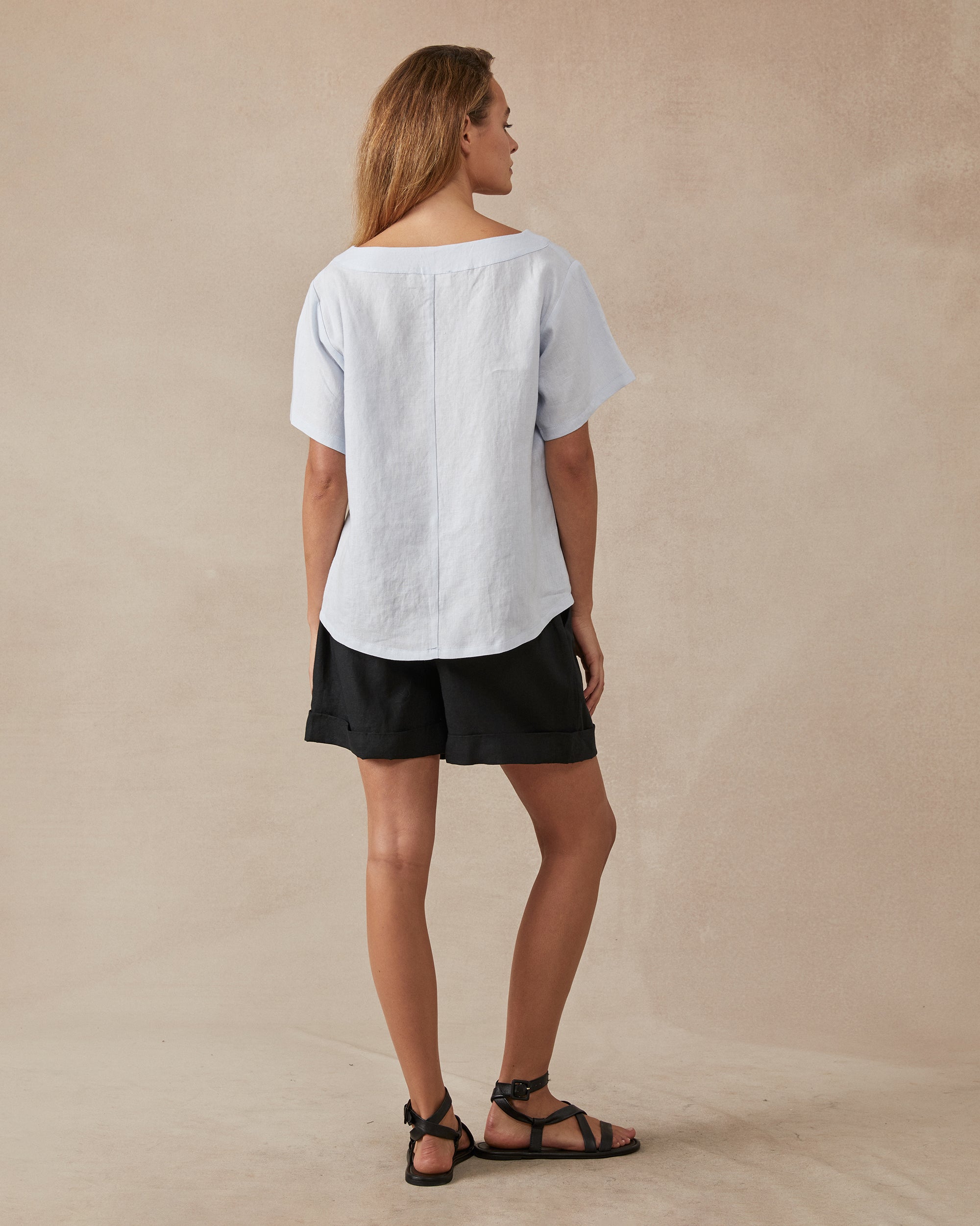 Maggie The Label Basic Tee - Light Blue Maggie The Label