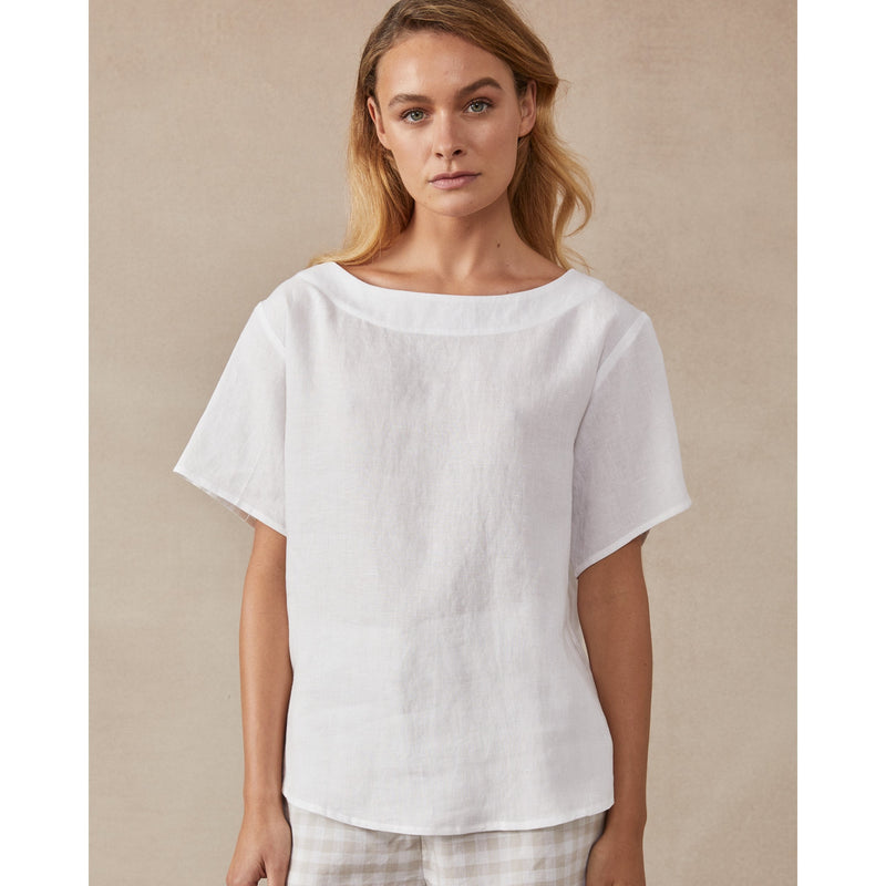 Maggie The Label Basic Tee - White Maggie The Label