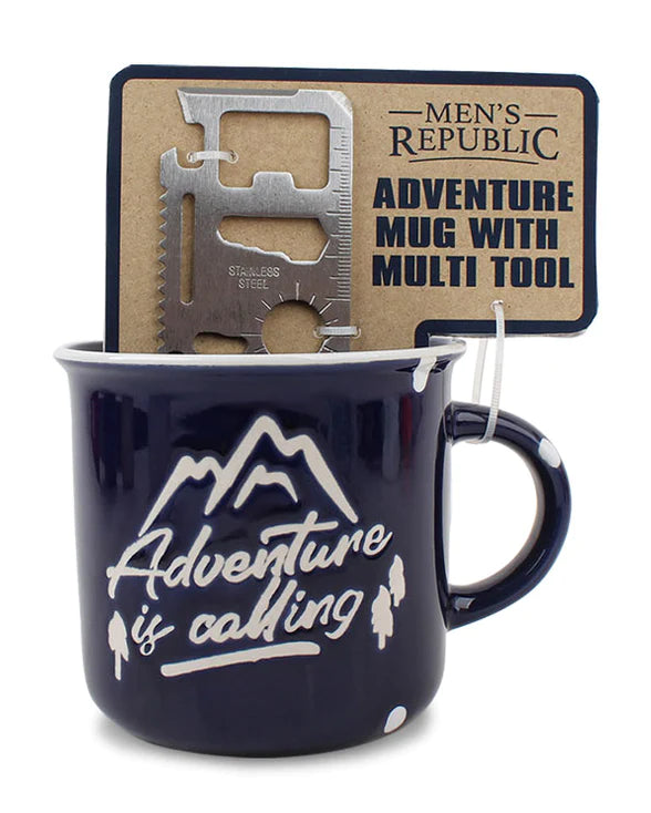 Men's Republic Adventure Mugs With Tool Gift Set Men's Republic