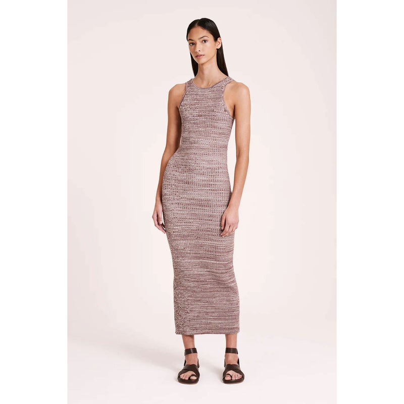 Nude Lucy Lyon Knit Dress - Chestnut Nude Lucy