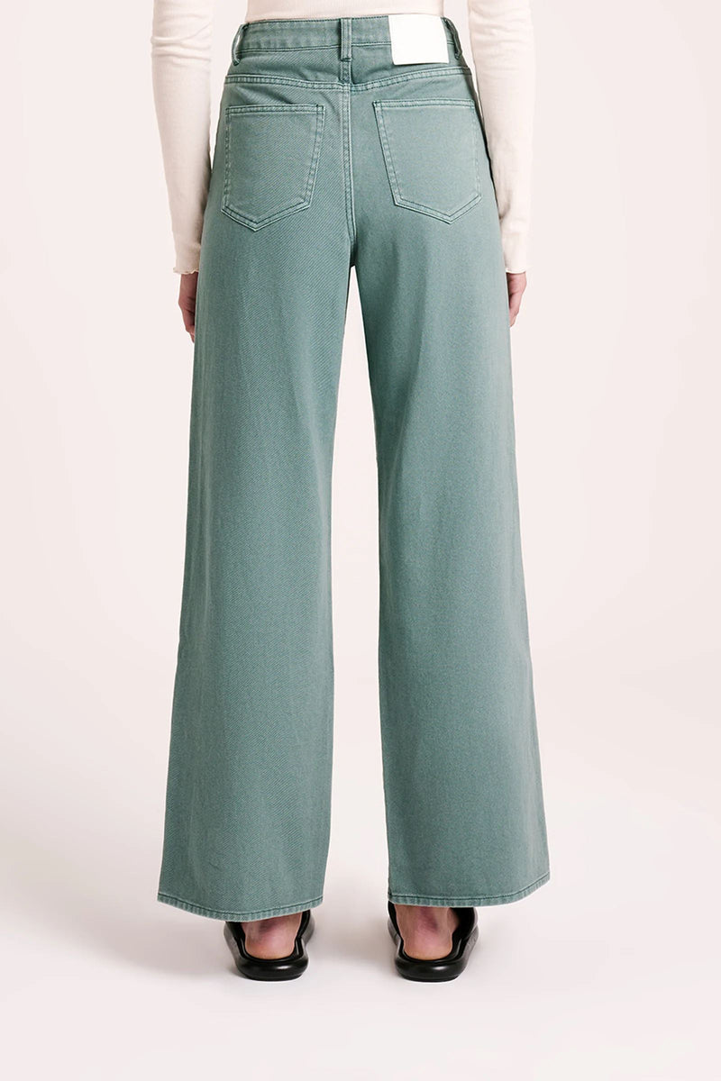 Nude Lucy Otis Wide Leg Jean - Teal Nude Lucy