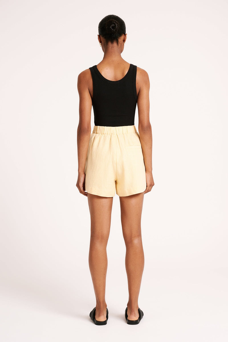 Nude Lucy Thilda Tailored Short- Straw Nude Lucy