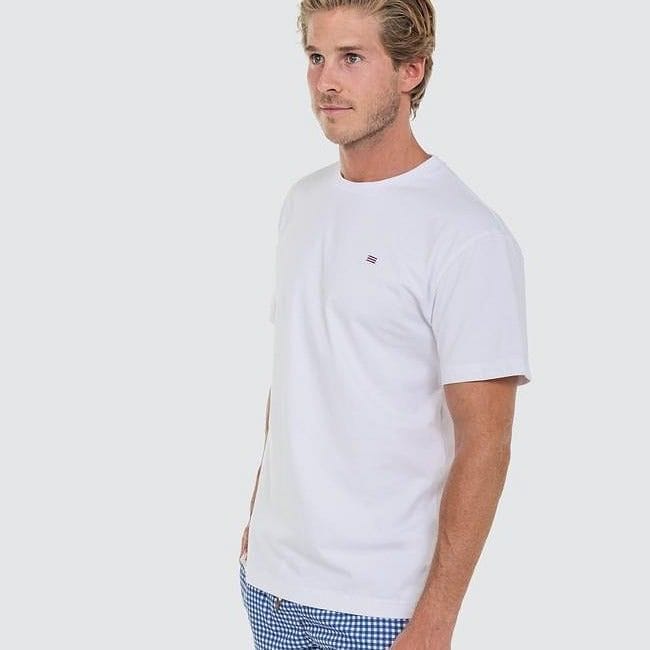 Ortc Clothing Co Flag T-Shirt - White ortc Clothing Co.